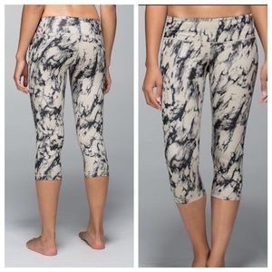 Lululemon Wunder Under, Granite Black Mojave Tan